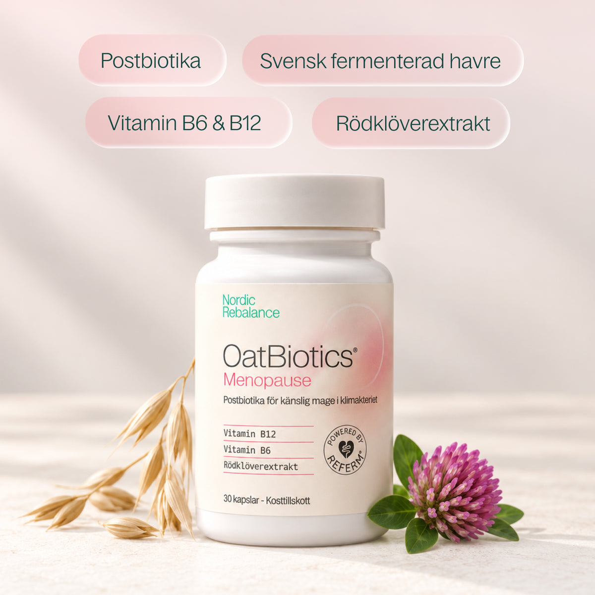 OatBiotics® Menopause · 30 kapslar